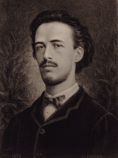 Porträt des Komponisten Benjamin Godard 1849-1895 von Eugène Louis Pirodon