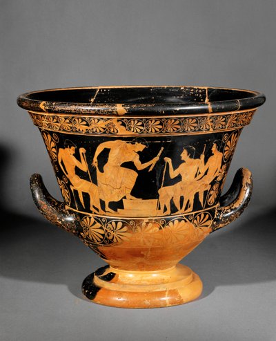 Rotfiguriger attischer Krater, genannt Krater von Antaios von Euphronios