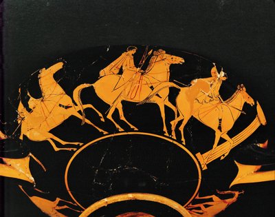 Reitszene. Rotfigurige Tasse aus Vulci von Euphronios