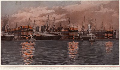 Le "Norddeutscher Lloyd" (s/w Foto) von European Photographer