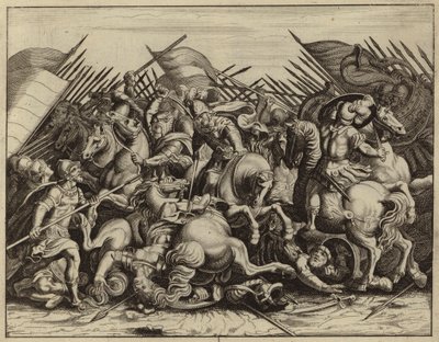 Alexander kämpft gegen Demetrius und Jonathan gegen Apollonius von European School