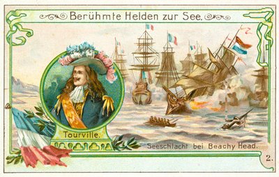 Anne Hilarion de Tourville, französischer Admiral, und die Schlacht von Beachy Head von European School