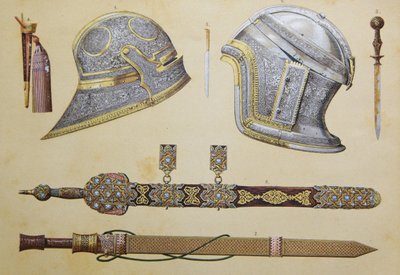 Waffen, die Boabdil gehörten, letzter maurischer König von Granada von European School