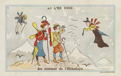 Auf dem Gipfel des Himalaya im Jahr 2000 von European School