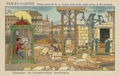 Automatisierte elektrische Baustelle im Jahr 2000 von European School