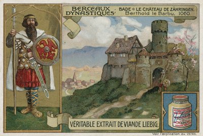 Baden: Burg Zähringen und Berthold II., Herzog von Kärnten, 1060 von European School