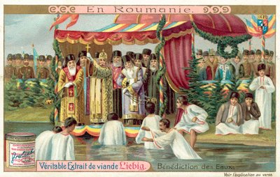 Segnung der Gewässer in Rumänien von European School