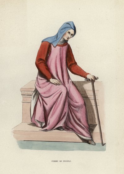 Frau aus dem Volk von European School
