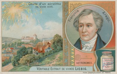 François Arago und ein am Mittag sichtbarer Meteor von European School