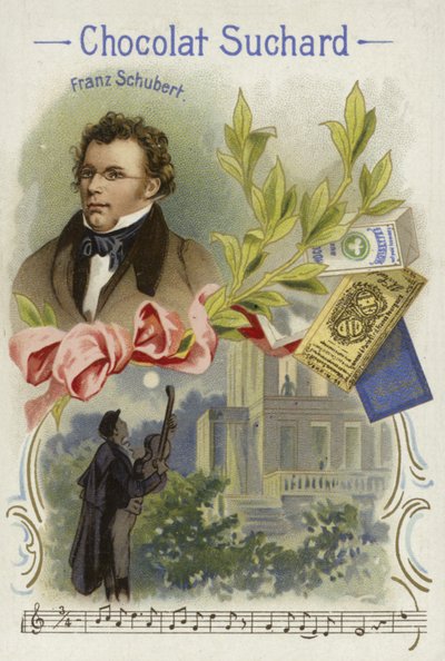 Franz Schubert, österreichischer Komponist von European School