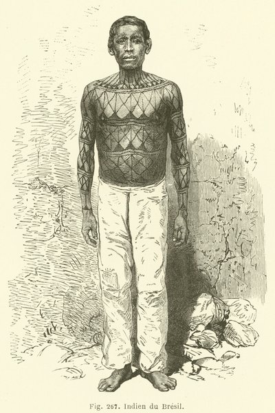 Inder aus Brasilien (Stich) von European School