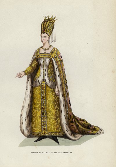 Isabeau von Bayern, Frau von Karl VI. von European School