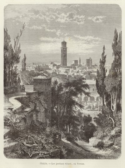Italien - Giusti-Gärten in Verona von European School