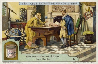 Johannes Kepler, deutscher Mathematiker und Astronom von European School