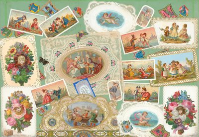 Seite aus Sammelsurium Band II von European School