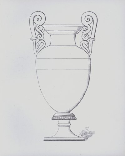 Seite aus einem Buch zur Aufbewahrung einer persönlichen Sammlung von Wappen und Monogrammen von European School