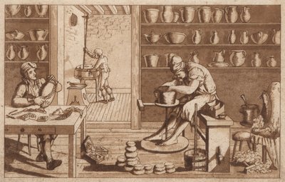 Keramik (Litho) von European School
