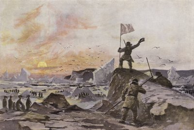 Der schottische Entdecker Thomas Simpson entdeckt Victoria Land in der kanadischen Arktis, September 1838 von European School