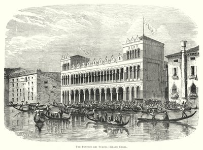 Fondaco dei Turchi, Canal Grande von European School
