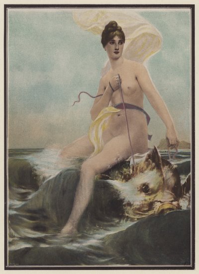 Thetis, Meeresnymphe aus der griechischen Mythologie von European School