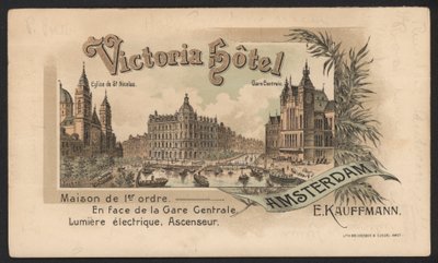 Victoria Hotel, Amsterdam von European School