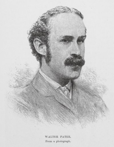 Walter Pater (Gravur) von European School