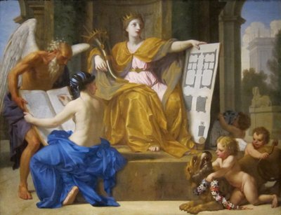 Allegorie der Pracht von Eustache Le Sueur
