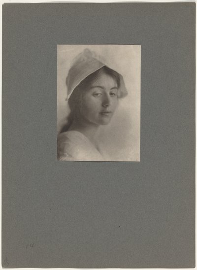 Studienkopf, 1910 von Eva Watson
