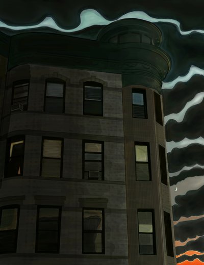 13. Straße an der 7. Avenue, Brooklyn von Evan Sklar