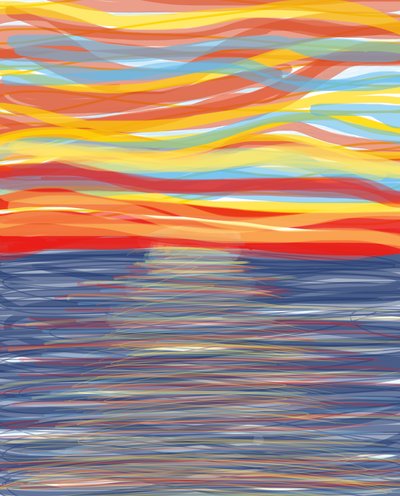 Atlantischer Ozean, 2018 von Evan Sklar