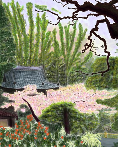 Japanischer Garten von Evan Sklar