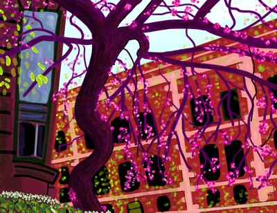 Frühling, Brooklyn von Evan Sklar