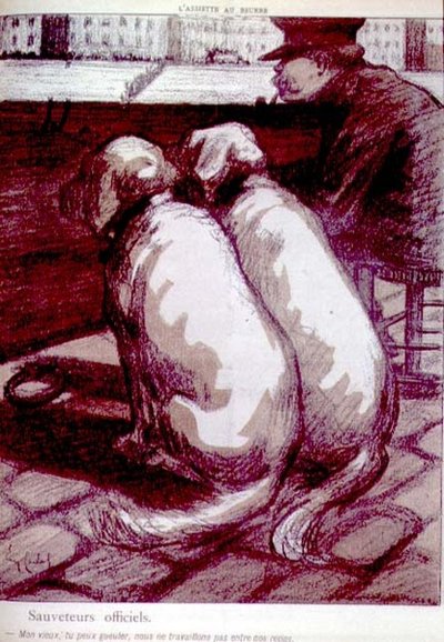 Die offiziellen Rettungsbootmänner, "Mein alter Mann, du kannst schreien, aber wir arbeiten nicht während der Mahlzeiten", S.1183 aus 