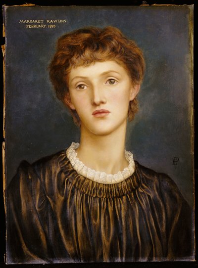 Porträt von Margaret Rawlins, 1883 von Evelyn De Morgan