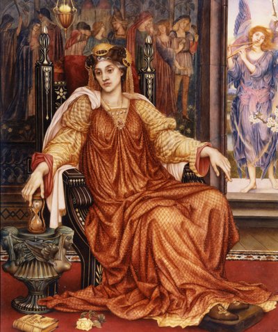 Die Sanduhr, 1904 von Evelyn De Morgan