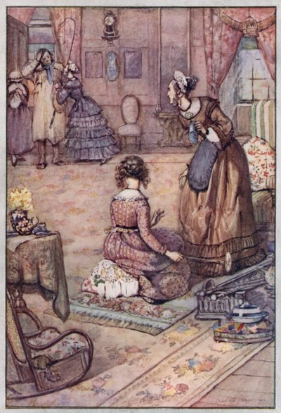 Illustration für Cranford von Mrs. Gaskell von Evelyn Paul