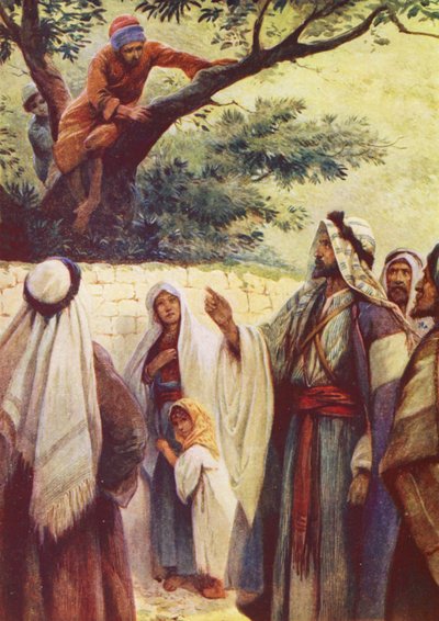 Jesus und Zachäus von Evelyn Stuart Hardy