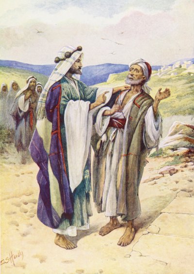 Jesus heilt den tauben Mann von Evelyn Stuart Hardy