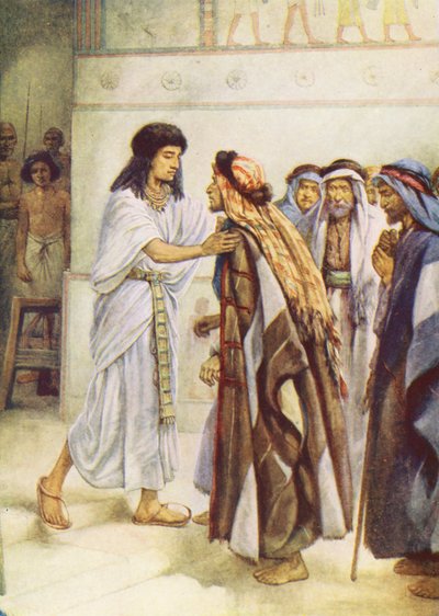 Joseph vergibt seinen Brüdern von Evelyn Stuart Hardy
