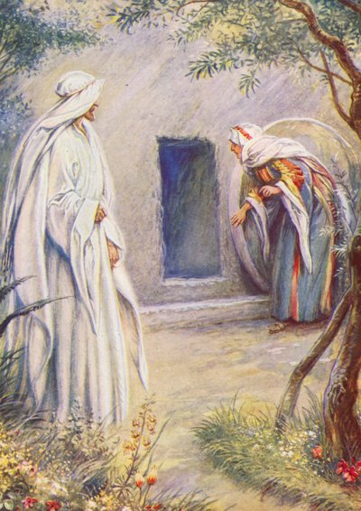 Maria sieht Jesus wieder von Evelyn Stuart Hardy