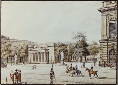 Das neue Wachhaus neben dem Zeughaus, Berlin von F.A. Calau