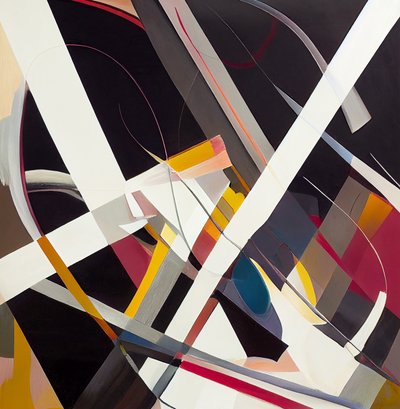Zeitgenössische abstrakte surrealistische Malerei von F. Abderrahim