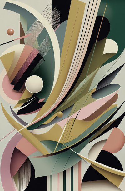 Vertikale Wandkunst für Flur & Wohnzimmer von F. Abderrahim