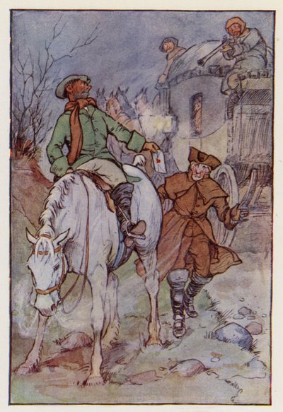 Illustration für Eine Geschichte aus zwei Städten von Charles Dickens von F. M. B. Blaikie