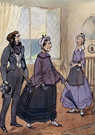 Illustration für David Copperfield von F. M. B. Blaikie
