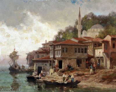Konstantinopel, Ufer des Bosporus, Asienküste von Fabius Brest