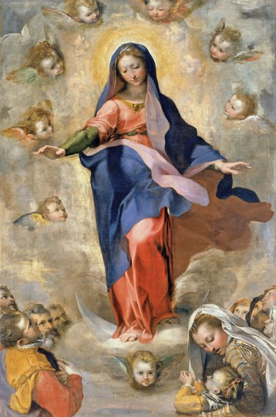 Unbefleckte Empfängnis, ca. 1575 von Federico Fiori Barocci or Baroccio
