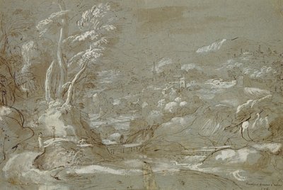 Landschaft von Federico Fiori Barocci or Baroccio