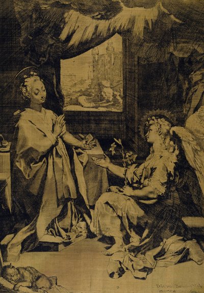 Die Verkündigung von Federico Fiori Barocci or Baroccio