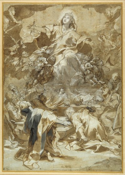 Die Himmelfahrt der Jungfrau Maria von Federico Fiori Barocci or Baroccio
